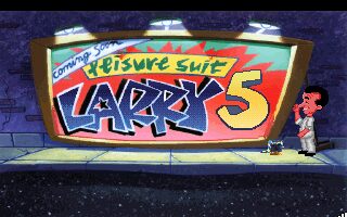Leisure Suit Larry 5 DOS screenshot