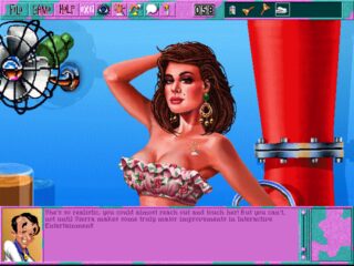 Leisure Suit Larry 6: Shape Up or Slip Out! DOS screenshot