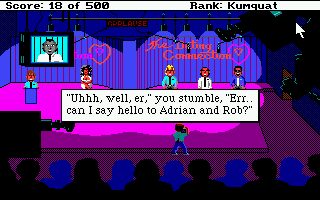 Leisure Suit Larry II Amiga screenshot