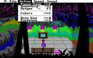 Leisure Suit Larry III DOS screenshot