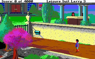 Leisure Suit Larry III DOS screenshot