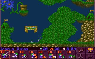 Lemmings 2: The Tribes Amiga screenshot