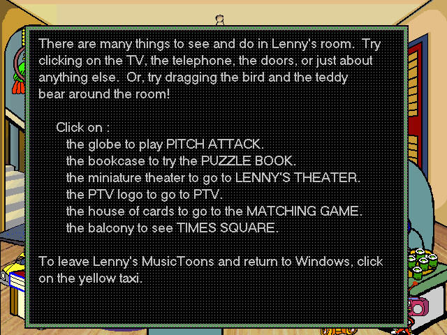 Lennys Music Toons - Windows 3.x