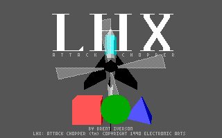 LHX: Attack Chopper DOS screenshot