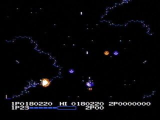 Life Force NES screenshot