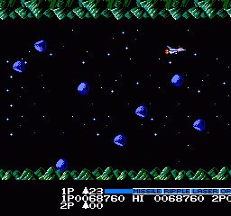 Life Force NES screenshot