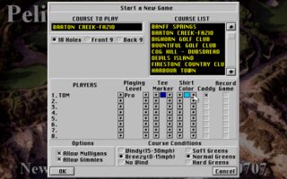 Links 386 Pro DOS screenshot