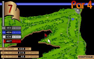Links: The Challenge of Golf DOS screenshot