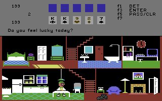 Little Computer People Commodore 64 screenshot