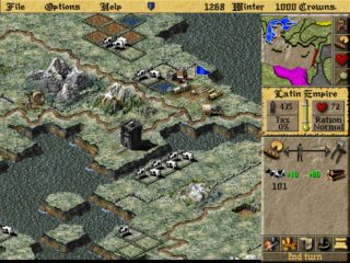 Lords of the Realm II Windows screenshot