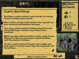 Lords of the Realm II Windows screenshot