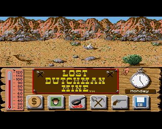 Lost Dutchman Mine Amiga screenshot