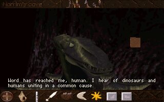 Lost Eden DOS screenshot
