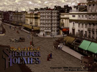 The Lost Files of Sherlock Holmes: Case of the Rose Tattoo DOS screenshot