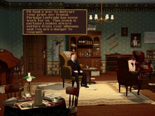 The Lost Files of Sherlock Holmes: Case of the Rose Tattoo DOS screenshot