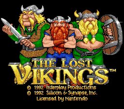 The Lost Vikings SNES screenshot