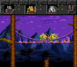 The Lost Vikings SNES screenshot