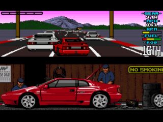 Lotus Esprit Turbo Challenge Amiga screenshot
