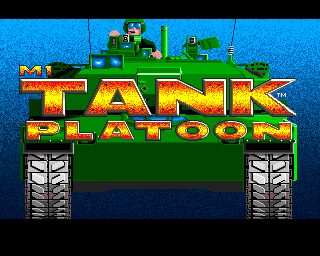 M1 Tank Platoon Amiga screenshot