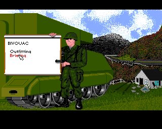 M1 Tank Platoon Amiga screenshot
