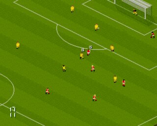 Manchester United: The Double Amiga screenshot