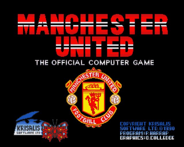 Manchester United - Amiga version