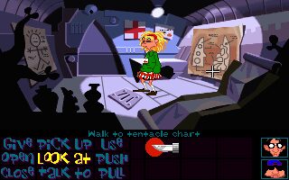 Day of the Tentacle DOS screenshot