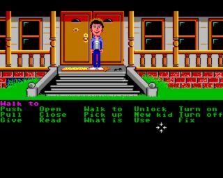 Maniac Mansion Amiga screenshot
