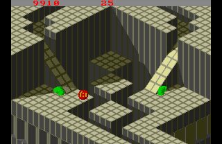 Marble Madness Amiga screenshot