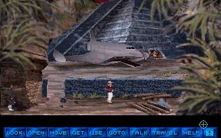 Martian Memorandum DOS screenshot