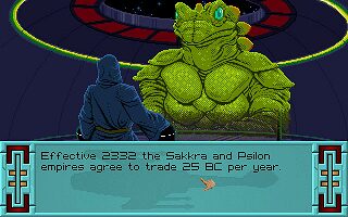 Master of Orion DOS screenshot