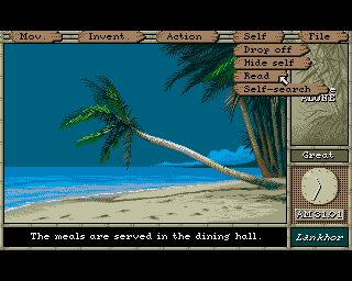 Maupiti Island Amiga screenshot