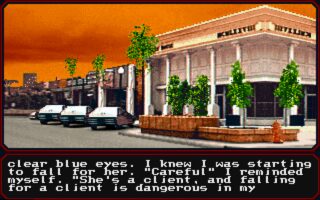 Mean Streets DOS screenshot