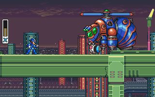 Mega Man X DOS screenshot
