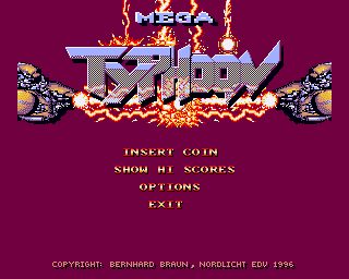 Mega Typhoon Amiga screenshot