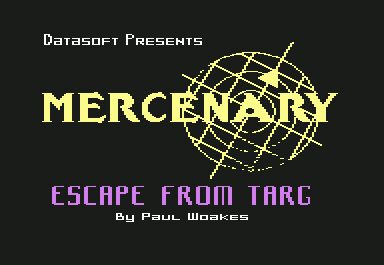 Mercenary - Commodore 64