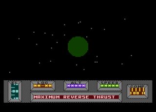 Mercenary Atari 8-bit screenshot