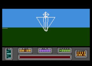 Mercenary Atari 8-bit screenshot