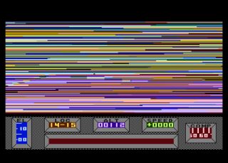 Mercenary Atari 8-bit screenshot