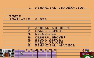 Merchant Colony DOS screenshot