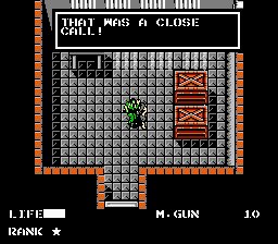 Metal Gear NES screenshot