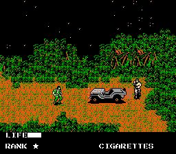 Metal Gear NES screenshot