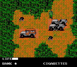 Metal Gear NES screenshot