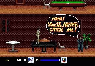 Michael Jackson's Moonwalker Genesis screenshot