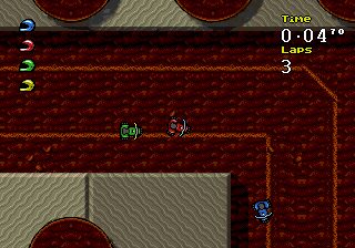 Micro Machines 2: Turbo Tournament DOS screenshot
