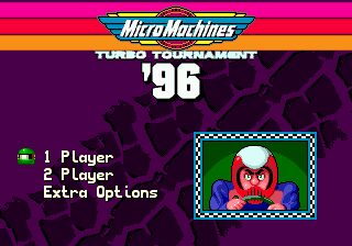 Micro Machines: Turbo Tournament 96 - Genesis