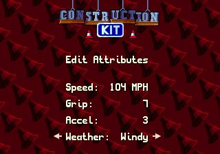 Micro Machines: Turbo Tournament 96 Genesis screenshot