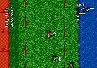 Micro Machines: Turbo Tournament 96 - Genesis