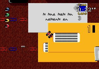 Micro Machines: Turbo Tournament 96 - Genesis