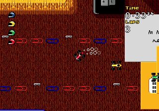 Micro Machines: Turbo Tournament 96 Genesis screenshot